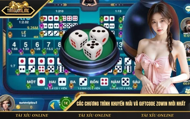 Các chương trình khuyến mãi và Giftcode ZoWin mới nhất