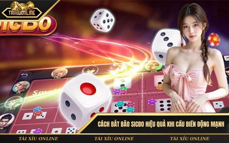 Cách bắt bão Sicbo hiệu quả khi cầu biến động mạnh