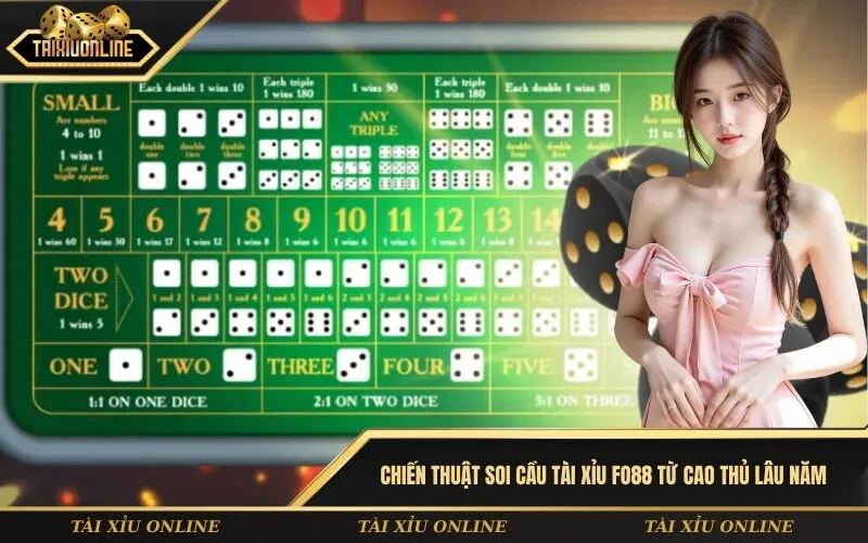 Chiến thuật soi cầu Tài xỉu FO88 từ cao thủ lâu năm