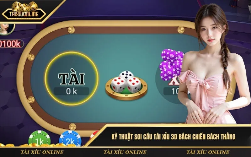 Kỹ thuật soi cầu Tài xỉu 3D bách chiến bách thắng