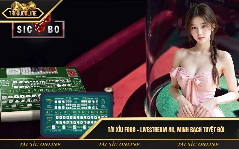 Tài xỉu FO88 – Livestream 4K, minh bạch tuyệt đối